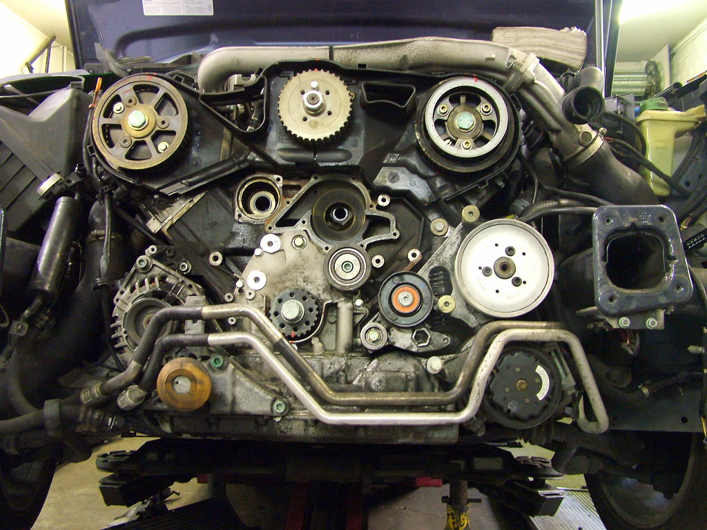 Audi A6 2.5 TDI Water pump replacement Reg Mckenna Flickr