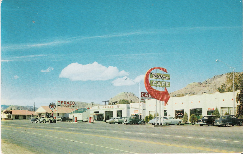 Western Cafe, Service Station, Garage and Motel Wendover… Flickr
