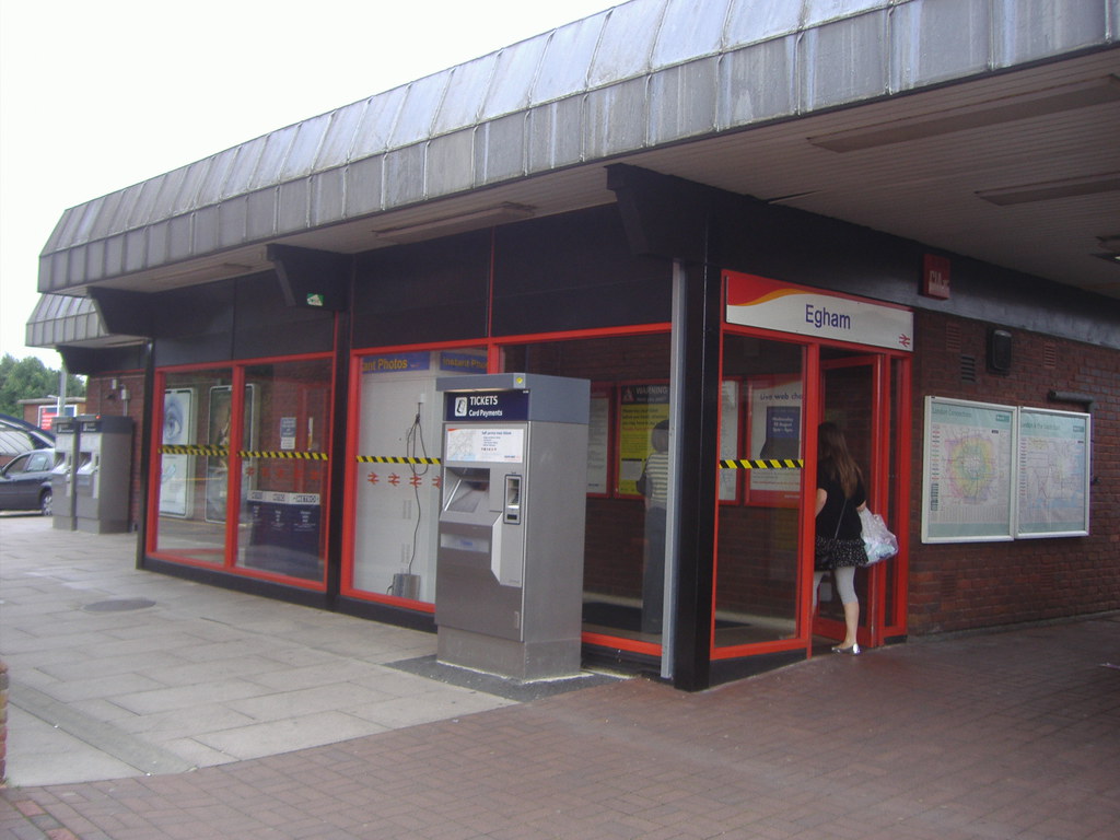 Egham station David Howard Flickr