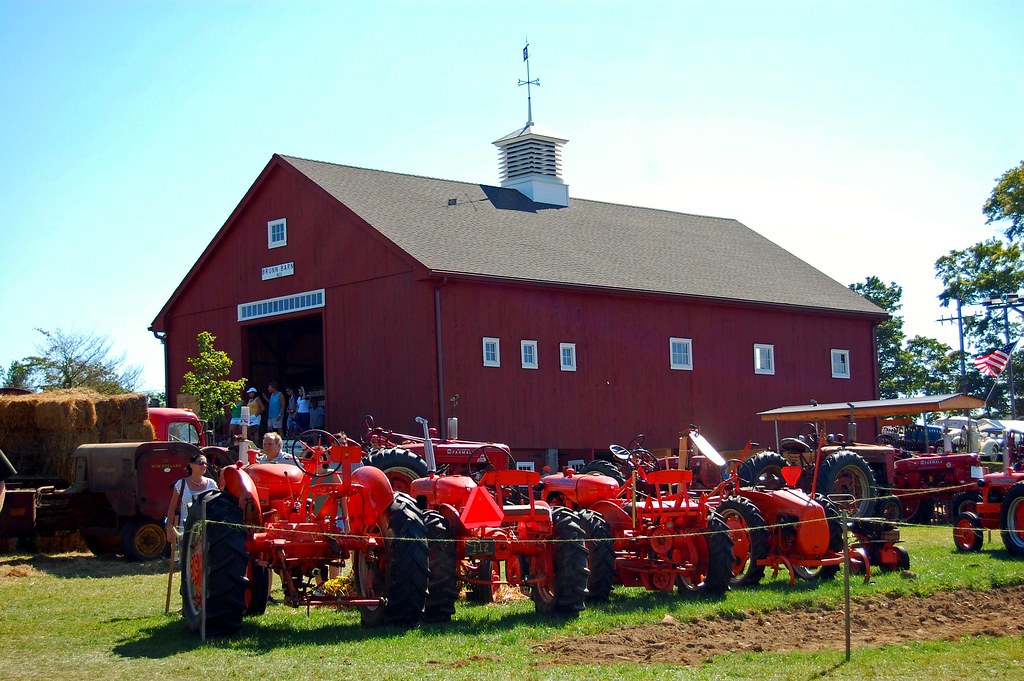 Woodstock Fair Barn Woodstock, CT Beth Lucey Flickr