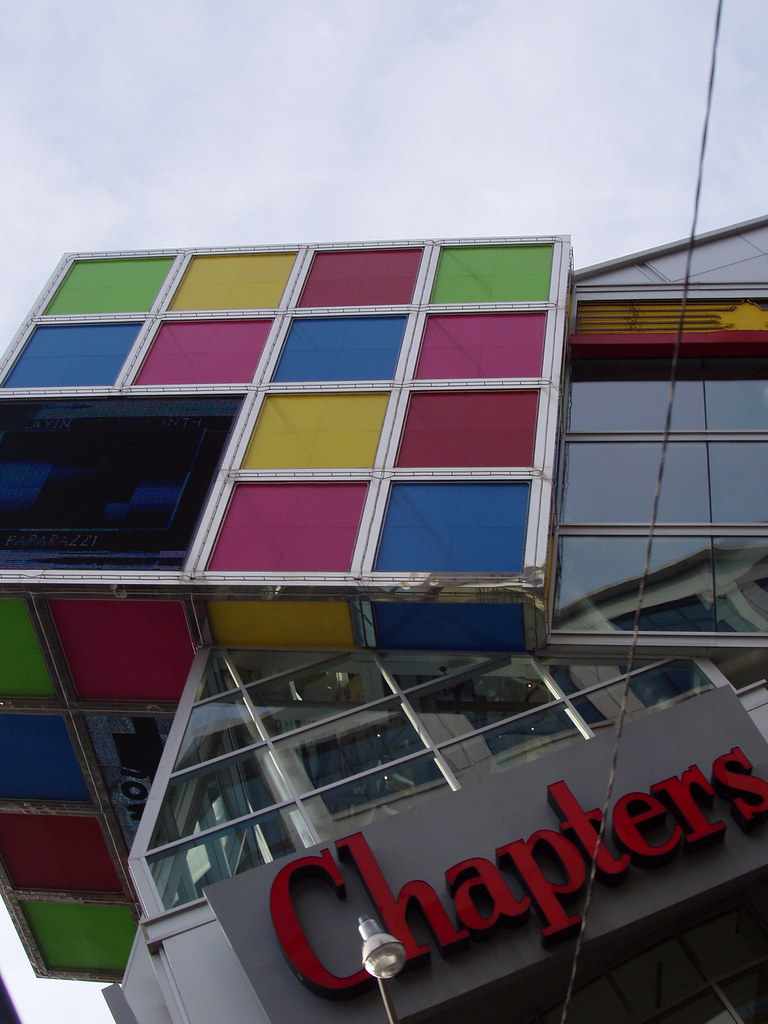 Toronto "Rubik's Cube" facade on Chapters bookstore adjac… Flickr