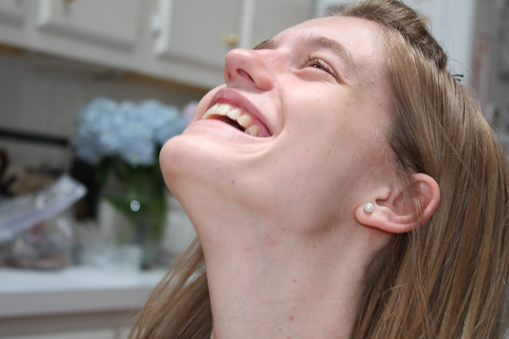 Throw your head back and laugh! Sarah Ross Flickr