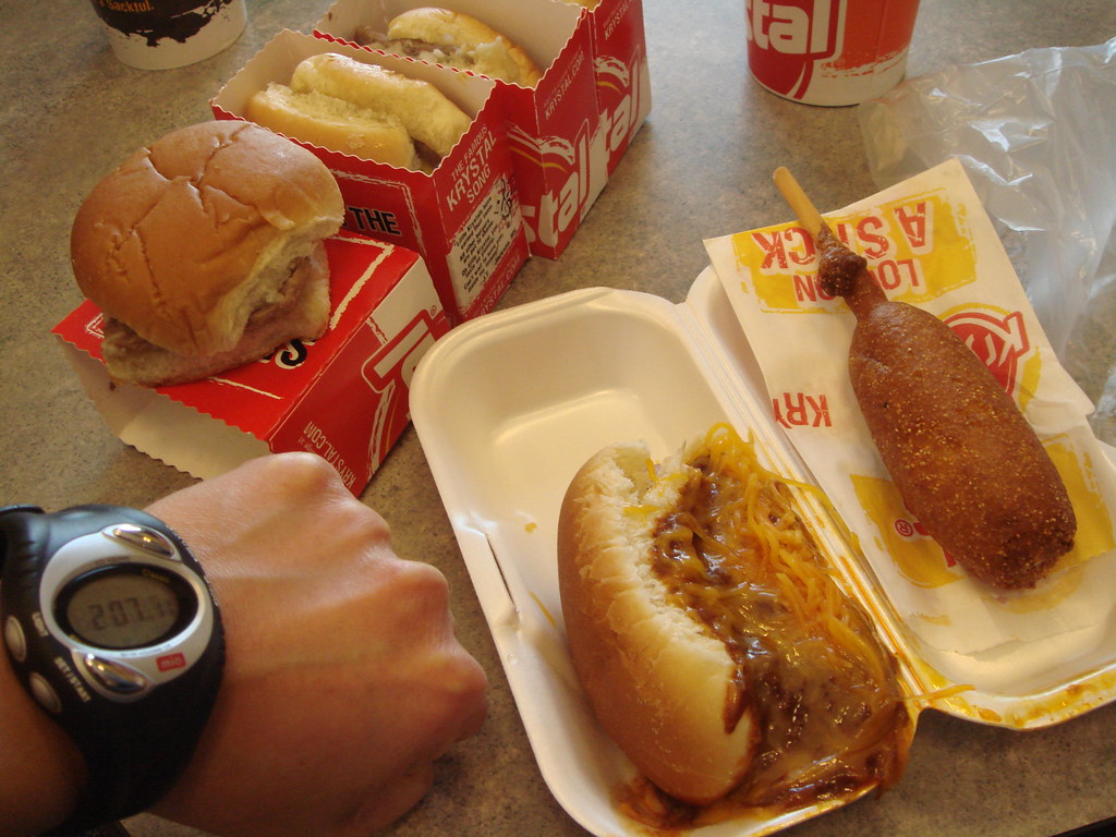 Mini Lunch At Atlanta Airport Sliders, cheesy chili pup, c… Flickr