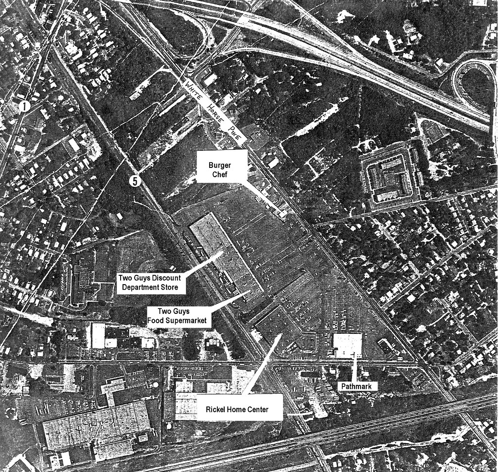 White Horse Pike Lawnside Plaza Aerial View Aerial view of… Flickr