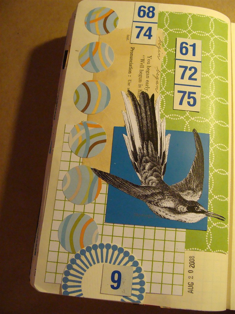 moleskine collage 8/20 jodie hurt Flickr