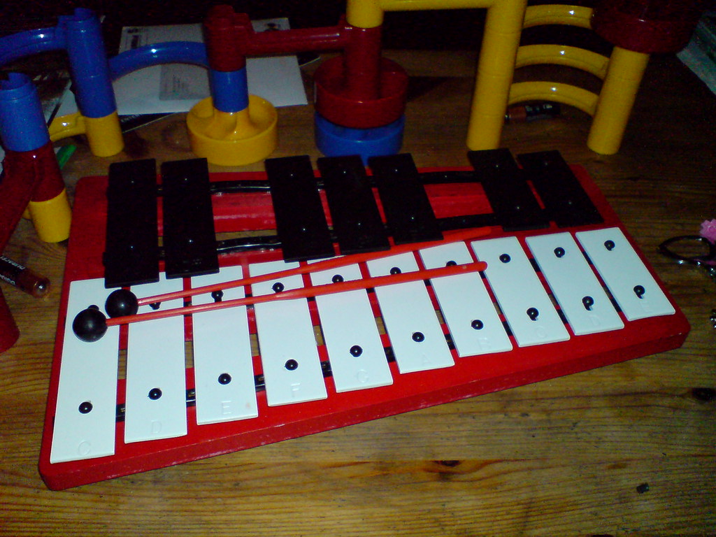 music making to the marble run my glockenspiel near the ma… Flickr