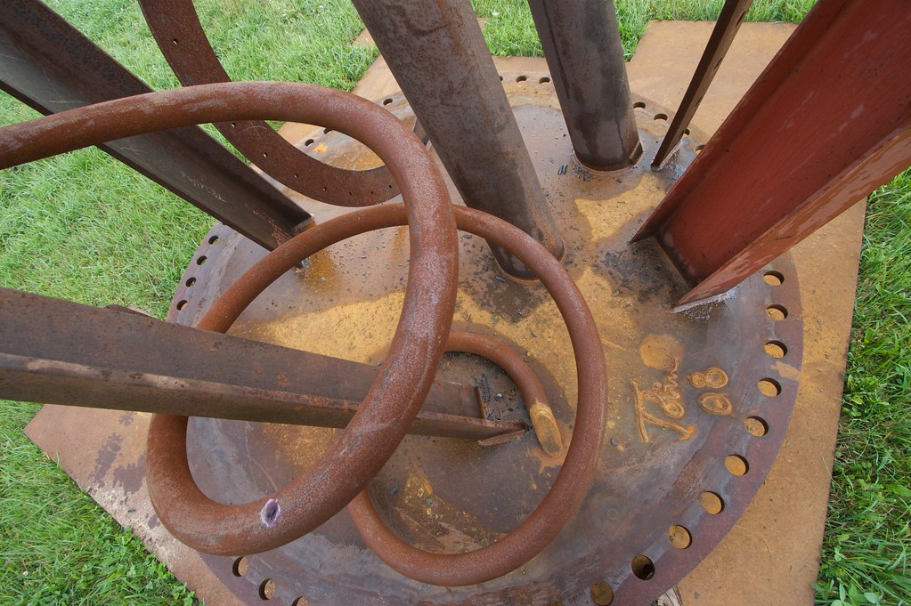 Curl Cool art sculptures in Quakertown, PA karl graf Flickr