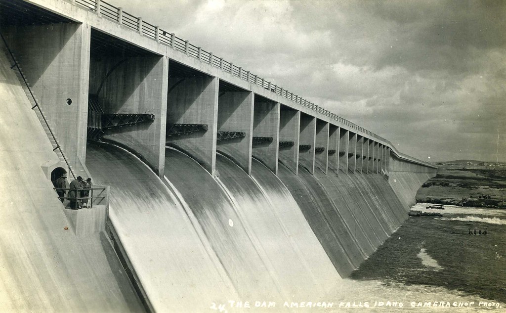 [IDAHOA0010] American Falls Dam a photo on Flickriver