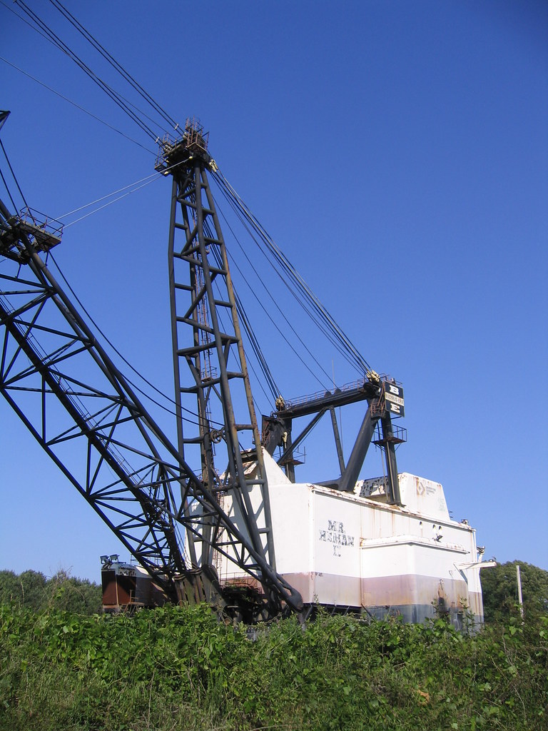 Bucyrus Erie 1570 Walking Dragline Mr Heman II Kelly Michals Flickr