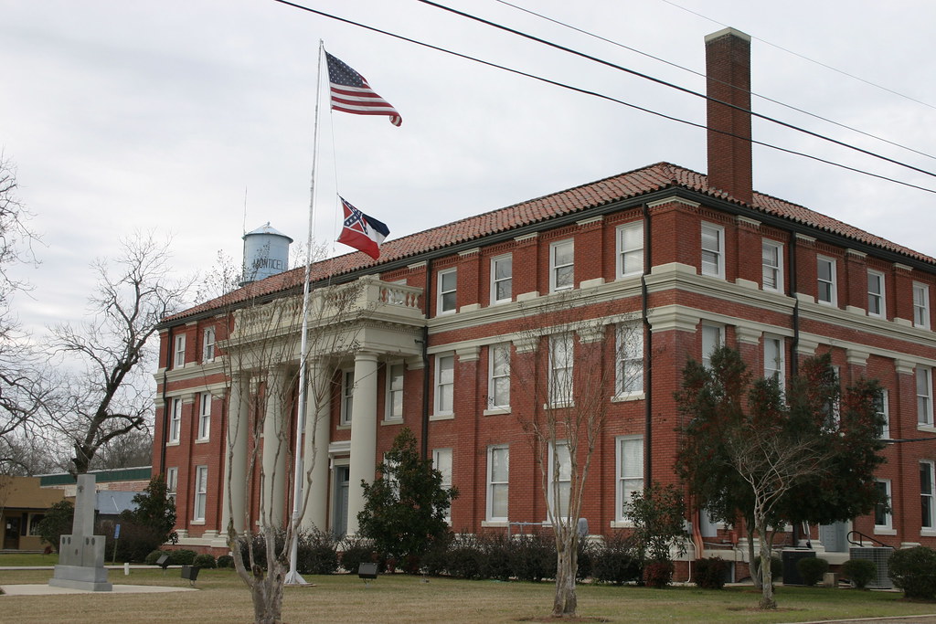 Lawrence County Courthouse Monticello Mississippi Flickr