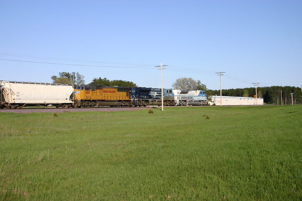 MITBU Grand Marsh MITBU heads east at Grand Marsh WI on 5… Flickr