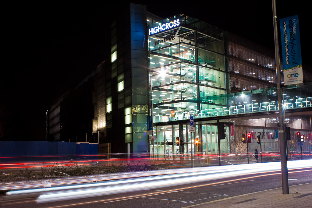 John Lewis Highcross Car park Leicester View On Black soliduss Flickr