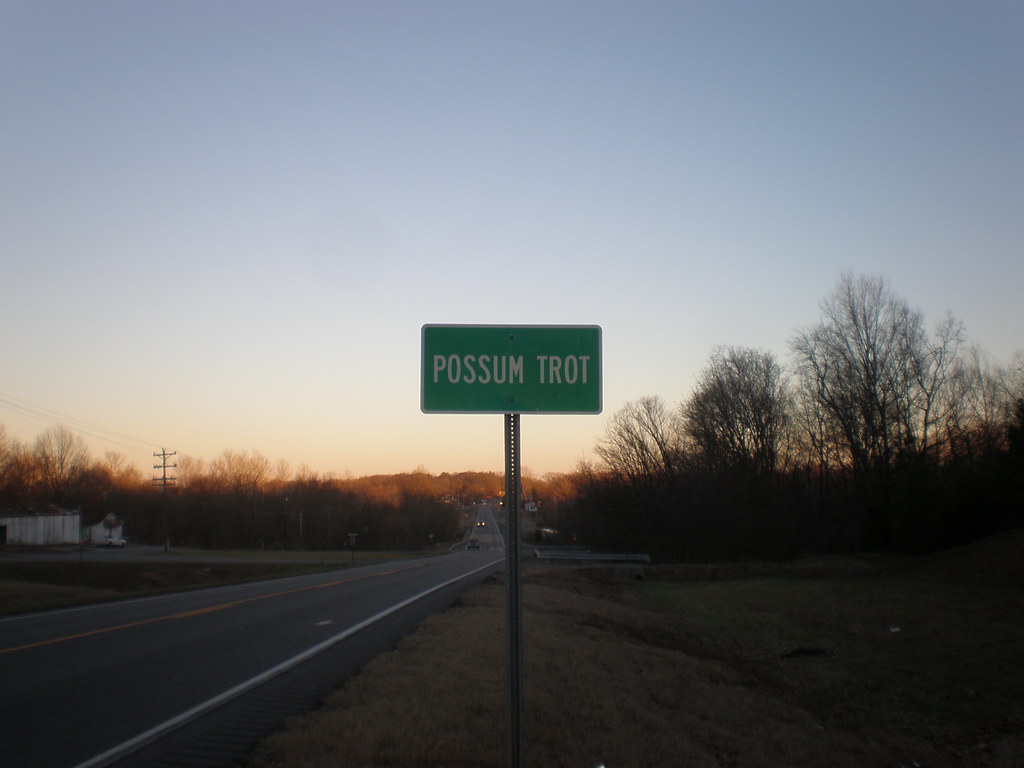 Road sign, Possum Trot, Kentucky Road sign, Possum Trot, K… Flickr