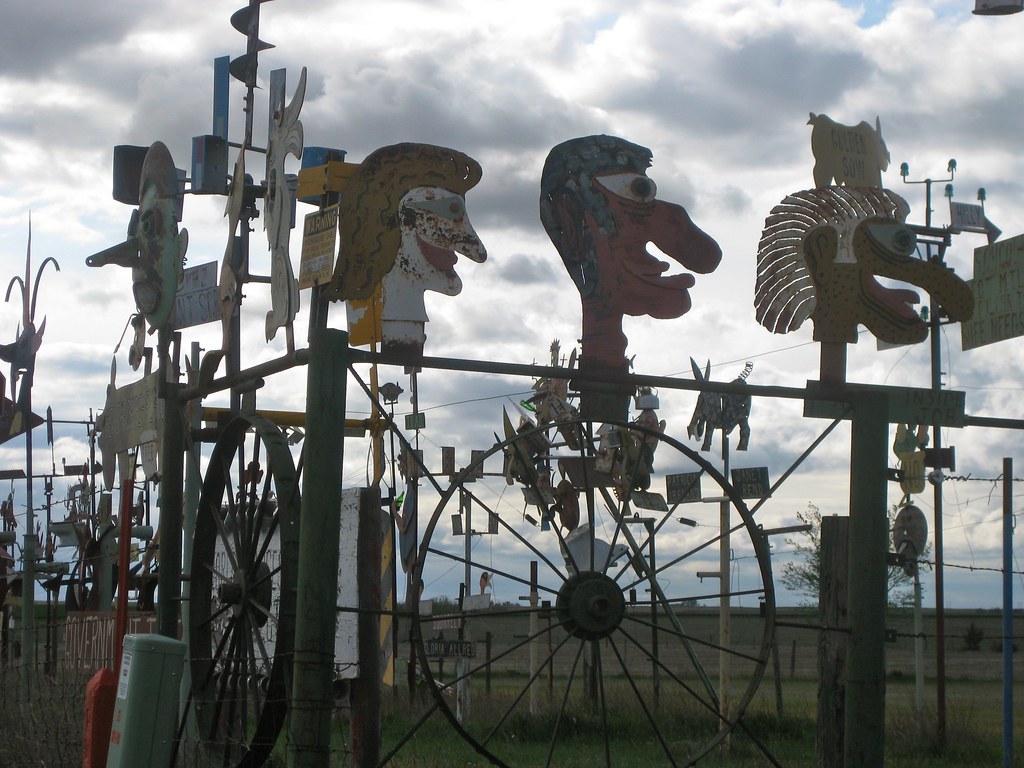 Folk art at Mullinville, KS tplcstudents Flickr