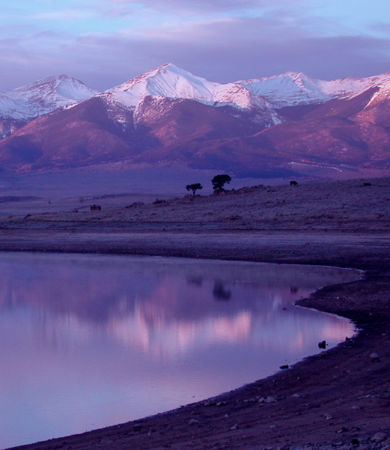 Spread Eagle Sunrise Lake Deweese, Custer County, Colorado… Van Truan Flickr