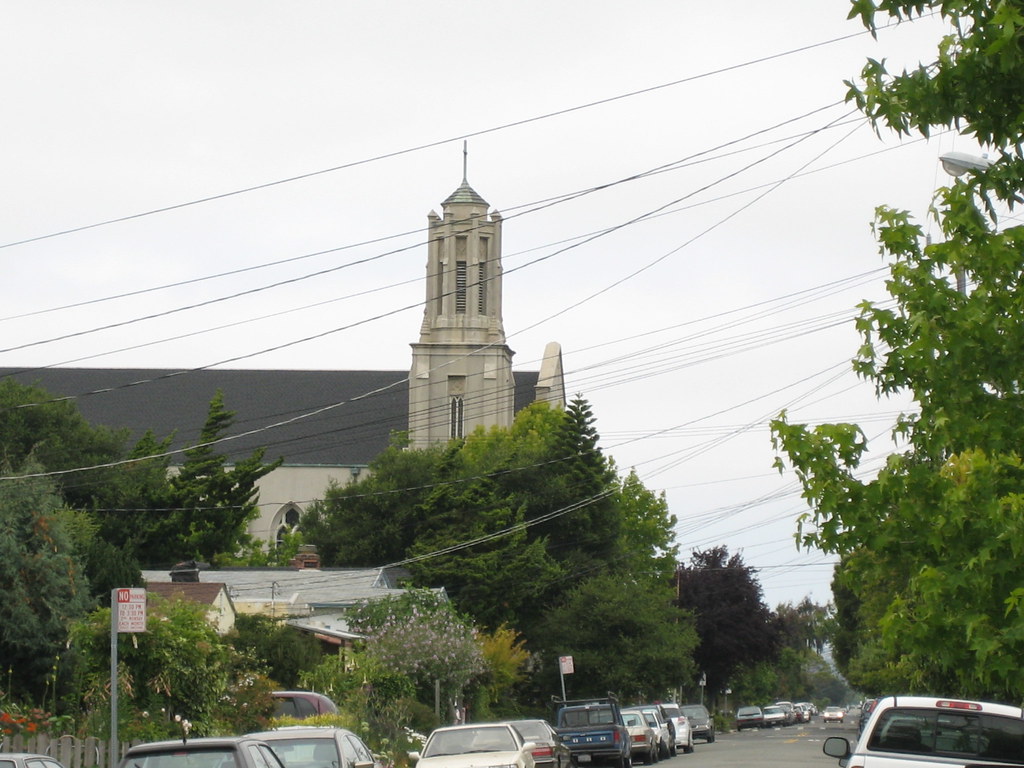 Church at corner of Gilman and Cornell wkbtmowork Flickr