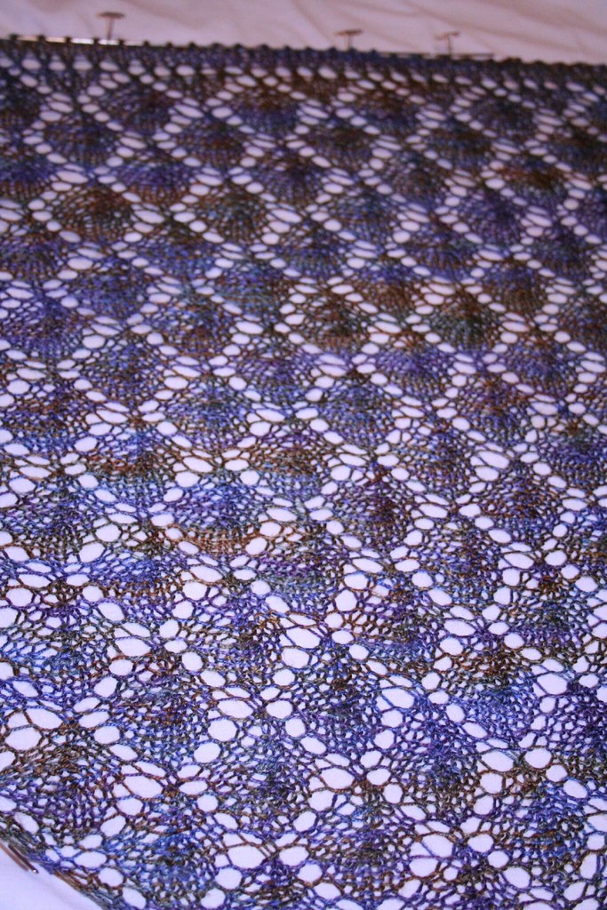 Blue Jean Shawl II Jenni P McD Flickr