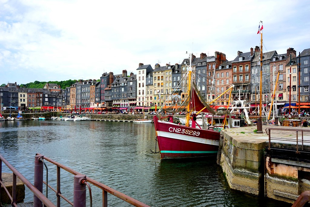Honfleur Le vieux port emilepop Flickr