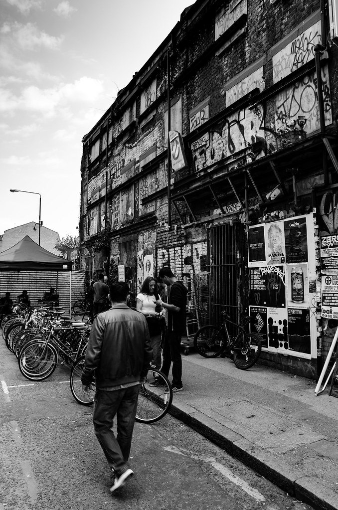 Shoreditch, street view Wandering across Shoreditch. Londo… Flickr