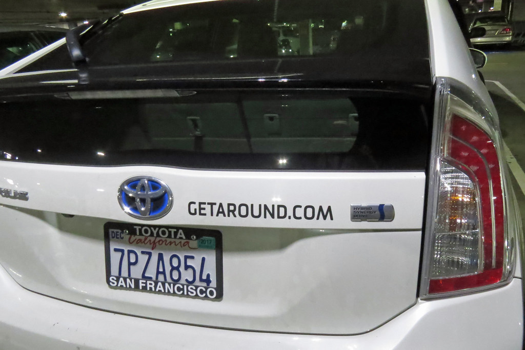 Getaround Hour day rental car in San Francisco warehouse p… Flickr