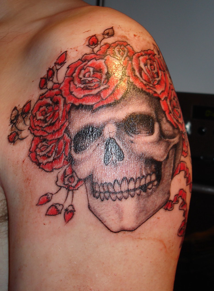 Skull Tattoo | I Always Found This Skull The Coolest Image T… | Flickr 1023_x_751_jpg