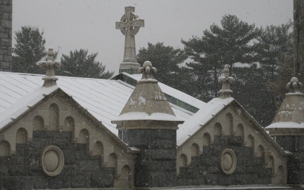 Snow at Mt. St. Alphonsus Retreat house in Esopus, NY Rela… Flickr