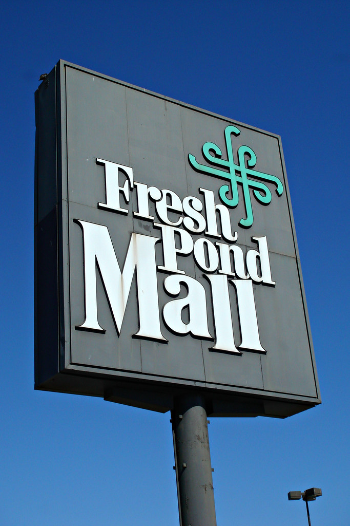 Fresh Pond Mall sign in Cambridge Fresh Pond Mall isn't a … Flickr