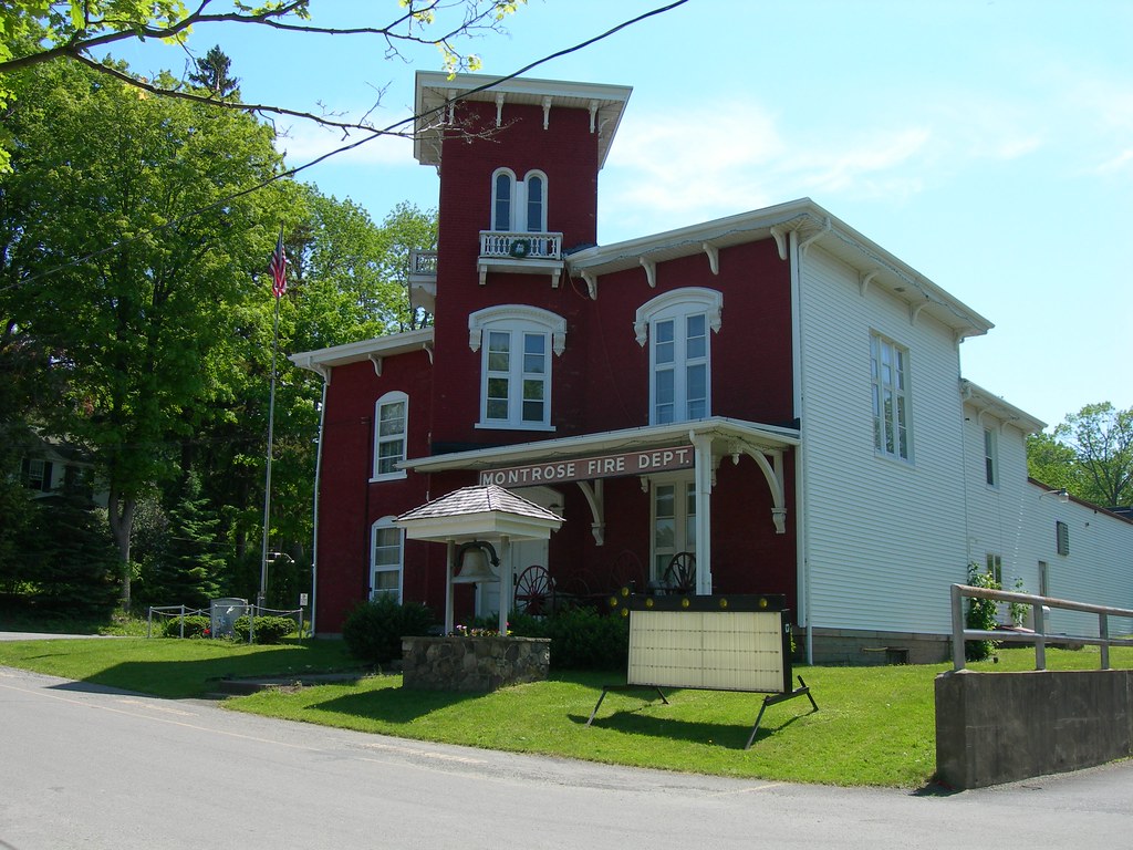 (Old) Montrose Fire House Montrose, Pennsylvania Flickr