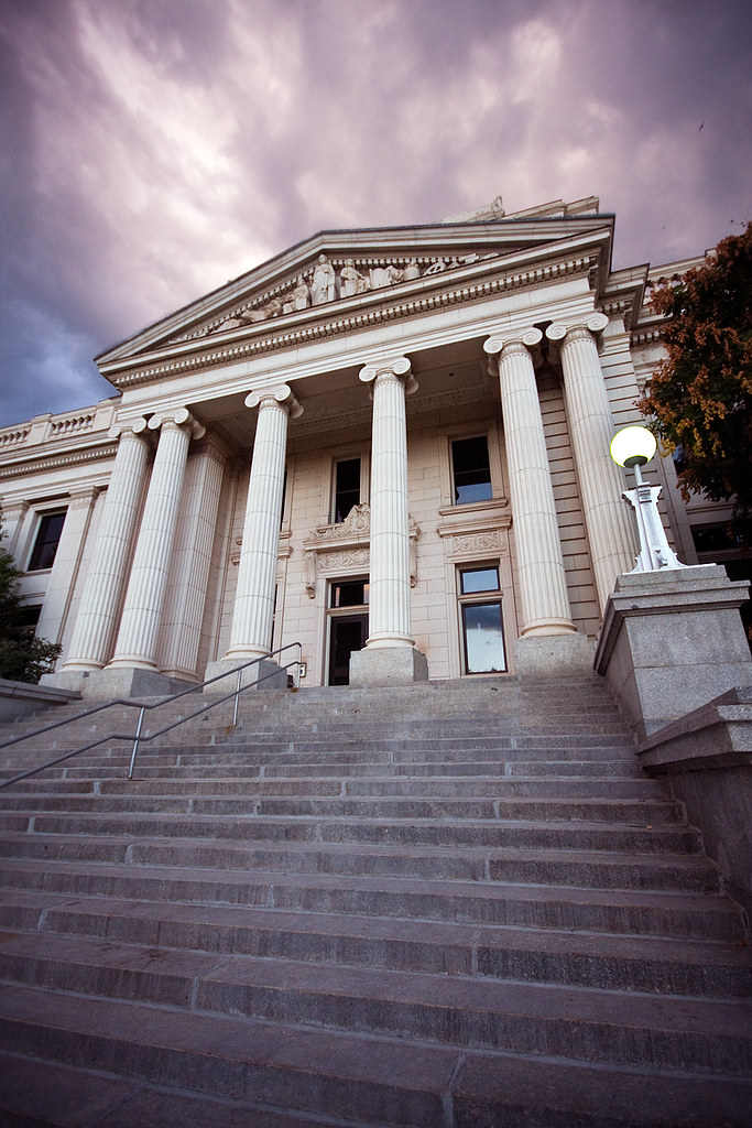 The Steps of Justice Utah County Building Taken on a Photo… Flickr