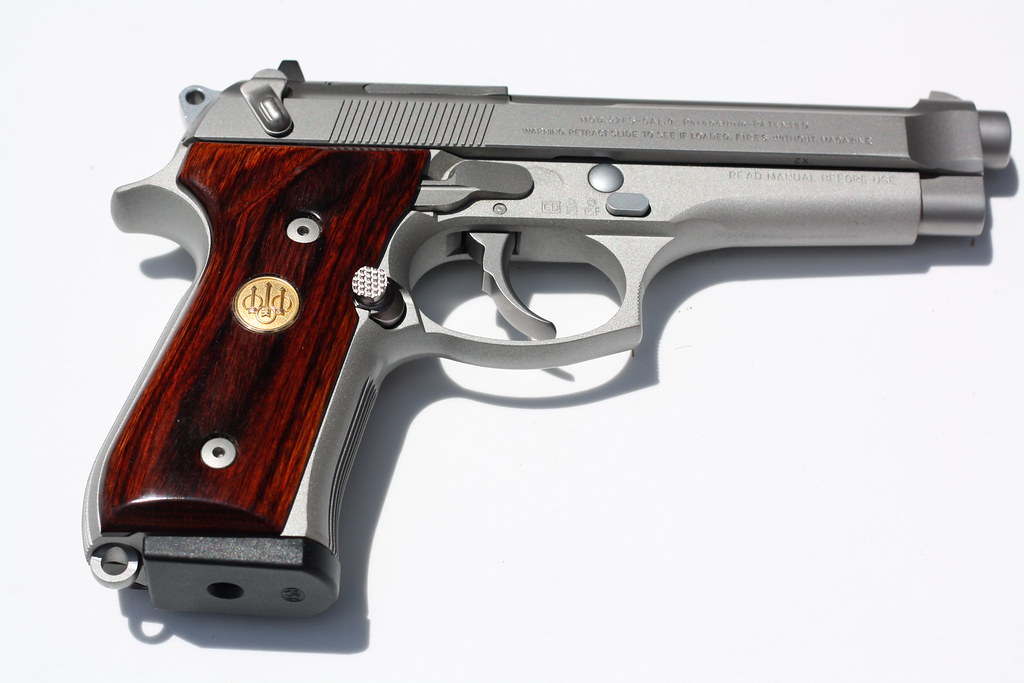 Beretta 92FS INOX 9mm With Rosewood Grips BerettaFS Inox G… Flickr