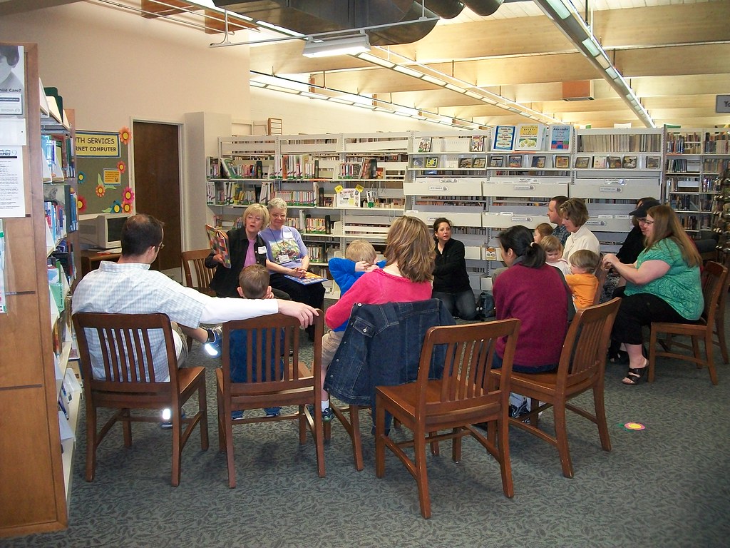 Storytime at BookArt opening event Cedar Mill & Bethany Community Libraries Flickr