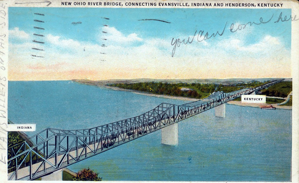 evansville bridge evansville in. to henderson ky. bridge b… Flickr