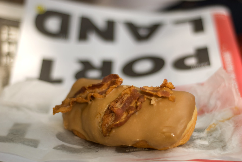 voodoo baconmaple donut Jenene Chesbrough Flickr