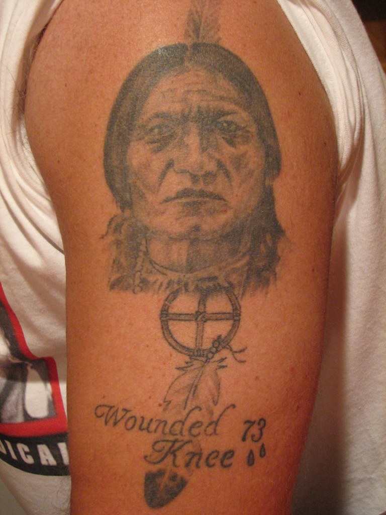 Sitting Bull.....Wounded Knee '73 Eric Tank Flickr