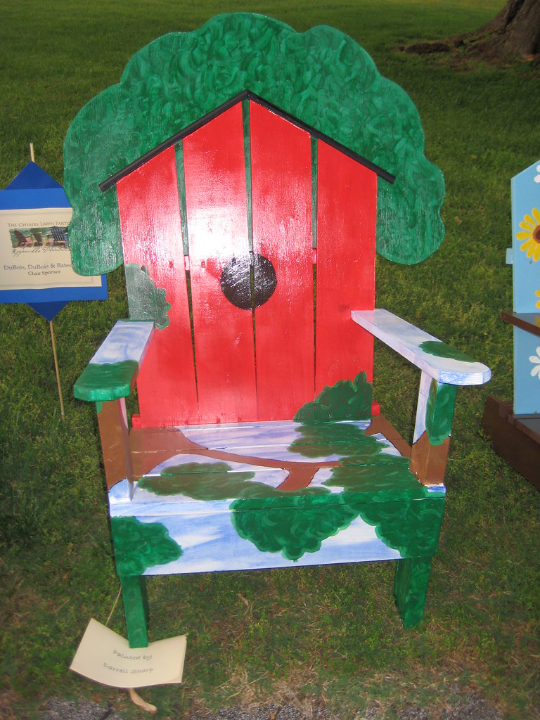 adirondack chair "birdhouse" maurythinks Flickr