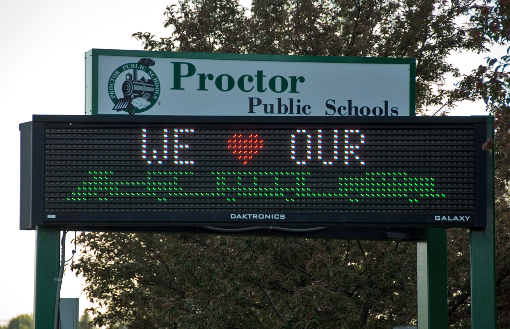 Proctor School District How can you not cheer for a school… Flickr