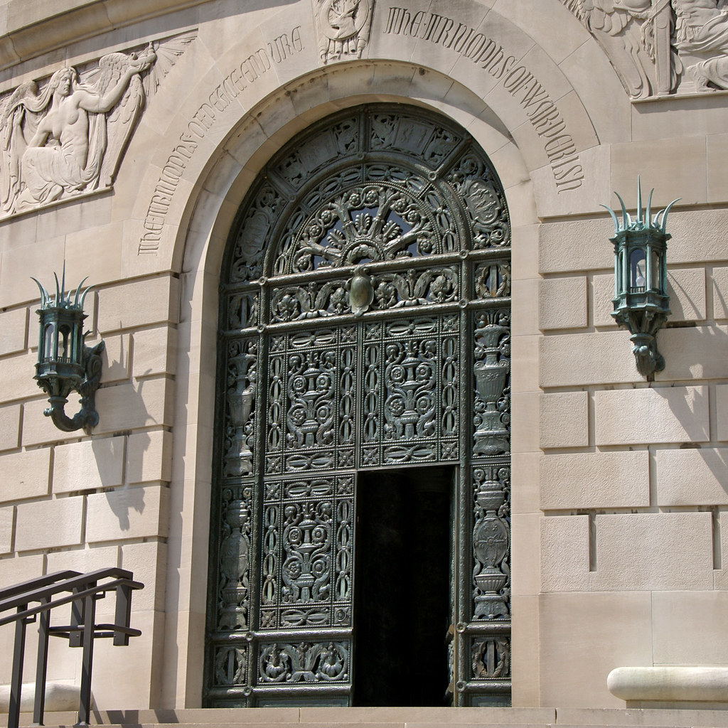 Elk's National Memorial Portal Ornamental bronze door to t… Flickr