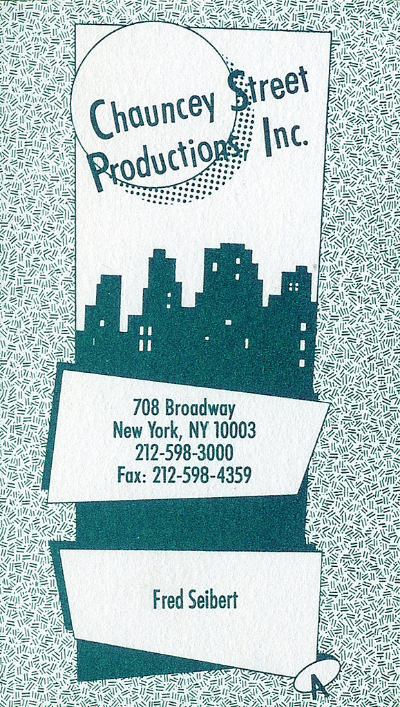 Chauncey Street Productions Flickr