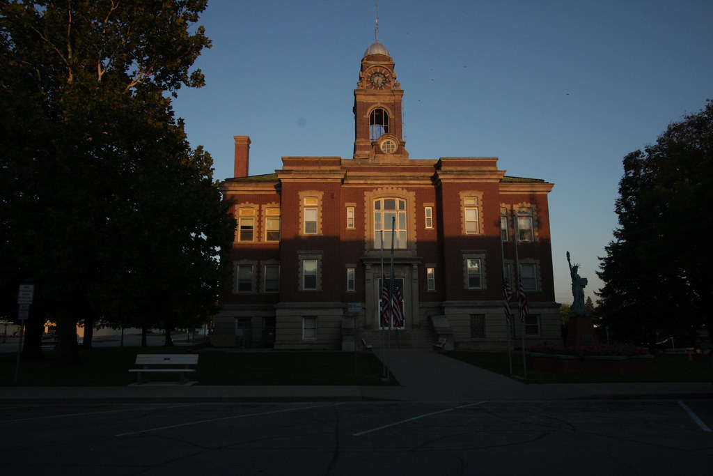Decatur County, Iowa Courthouse at sunrise Colin Flickr