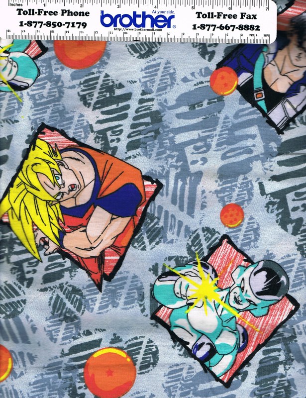 Dragon Ball Z Fabric By The Yard Drawhub