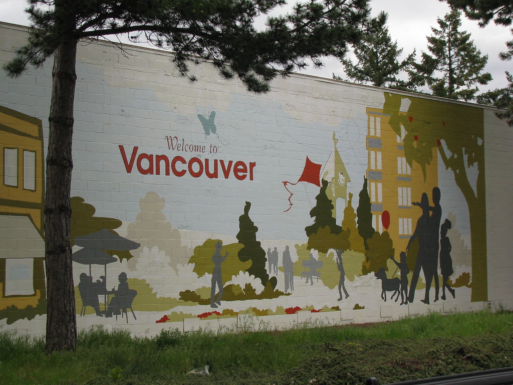 Mural In Vancouver, WA I had a beautiful sunny day to stro… Flickr