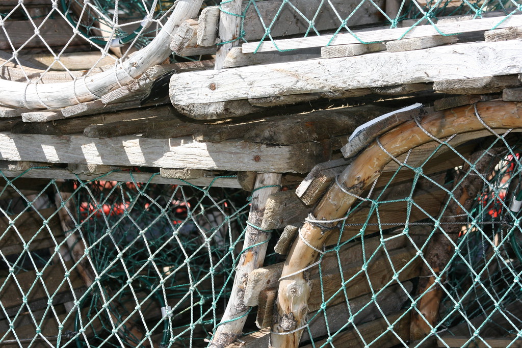lobster pots wooden lobster pots Mike Greenwood Flickr