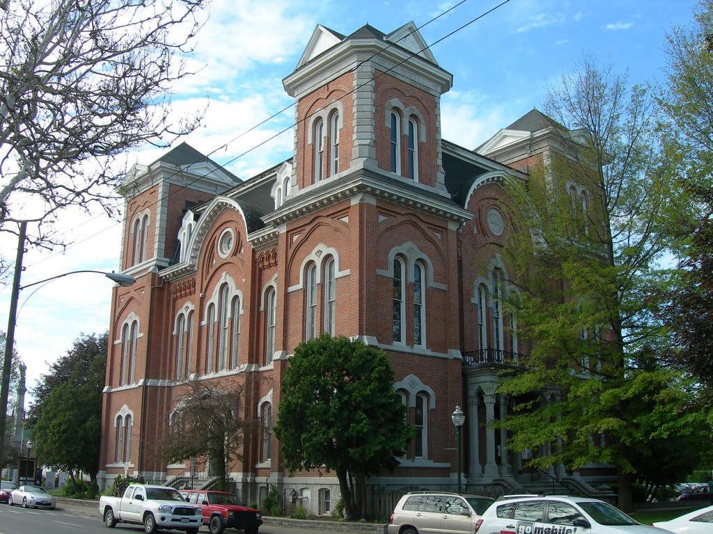 Tioga County Court House Owego, New York Constructed in 18… Flickr