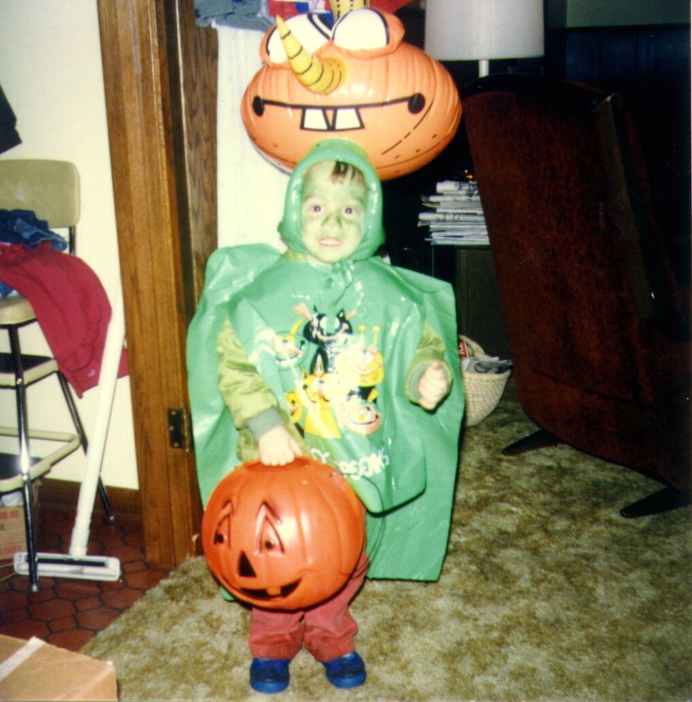Halloween 1982? I'm not sure what this costume was suppose… Flickr