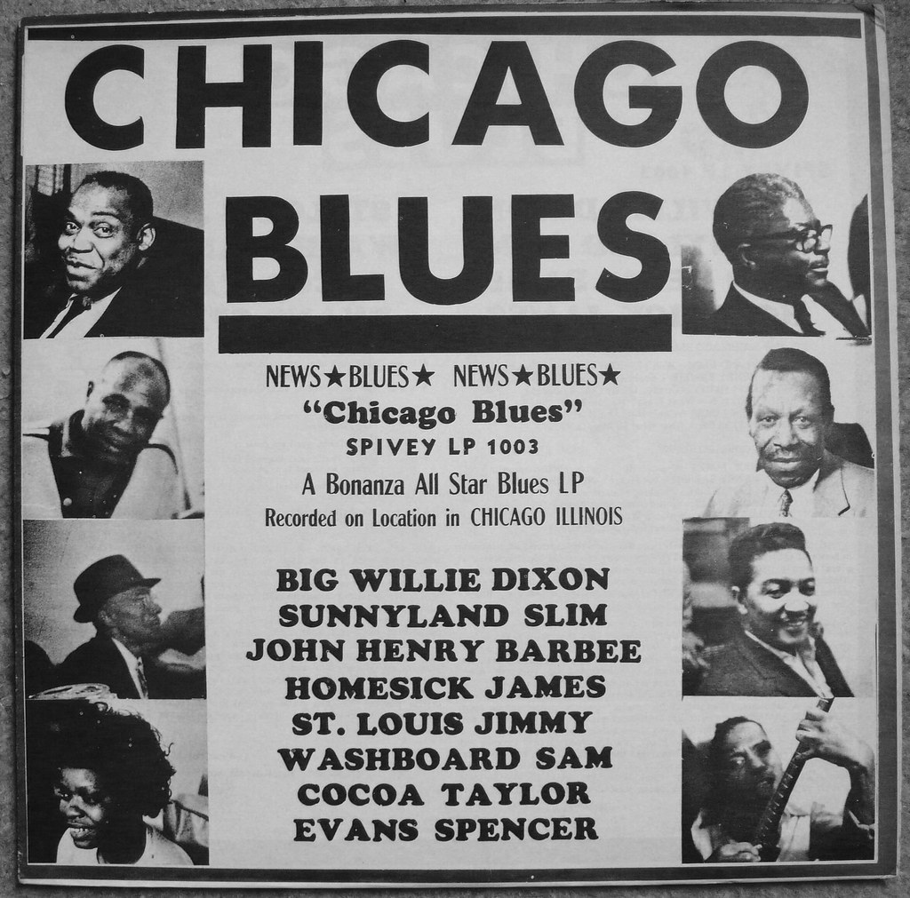 Chicago Blues A Bonanza AllStar Blues LP listen to excer… Festus
