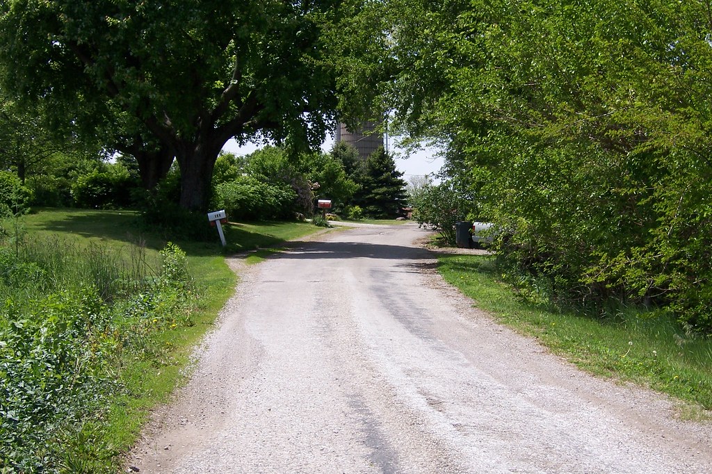The historic Michigan Road Down the Road