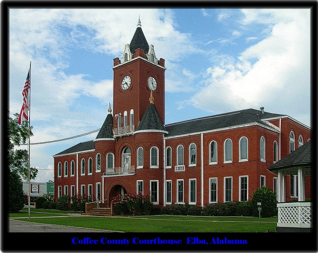 Coffee County Courthouse Coffee County Courthouse Postcard… Flickr