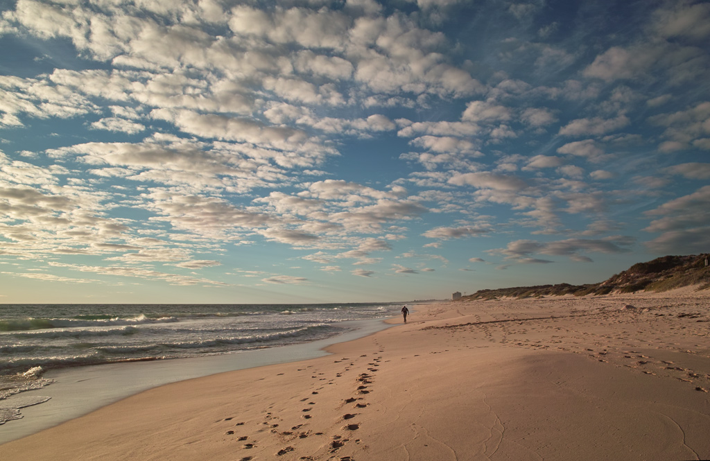 Floreat Beach, Perth Towards dusk on a winter's evening Allan