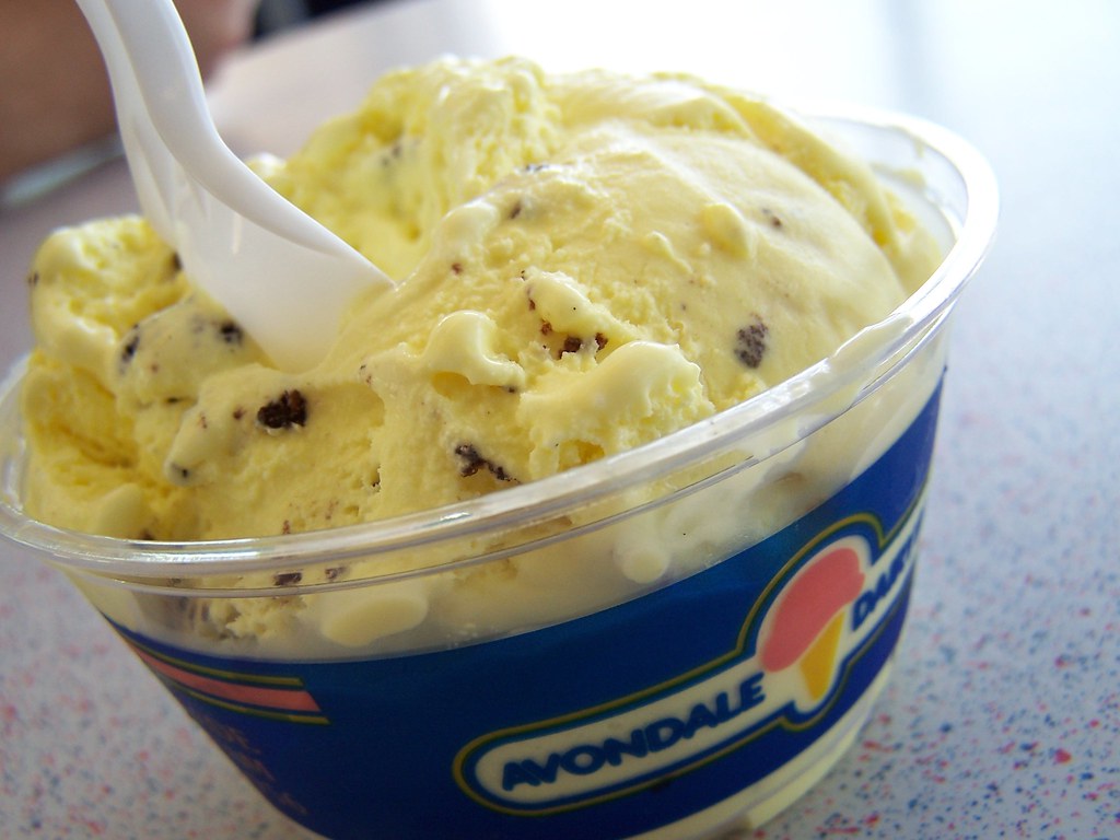 cake batter ice cream from Avondale Farms, just outside of… Flickr