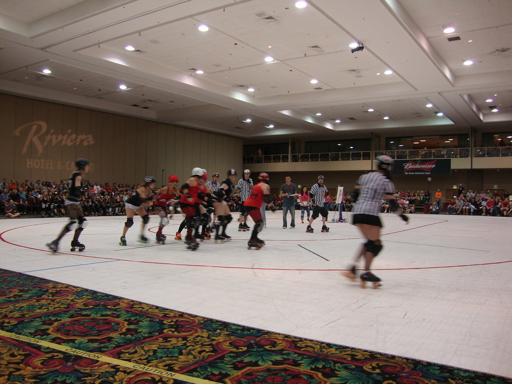 Roller Derby at the Riviera, Las Vegas Roland Flickr